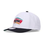 Mitchell & Ness San Antonio Spurs 2 Tone Snapback Keps White, Herr