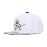 Mitchell & Ness Toronto Raptors Flat Skärm Keps Vit White, Herr