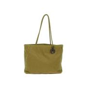 Dior Vintage Pre-owned Canvas dior-vskor Yellow, Dam