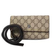 Gucci Vintage Pre-owned Plast gucci-vskor Brown, Dam