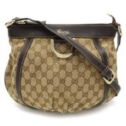 Gucci Vintage Pre-owned Canvas crossbodyvskor Brown, Dam