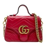 Gucci Vintage Pre-owned Laeder gucci-vskor Red, Dam