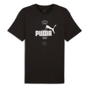 Puma Power Grafisk T T-shirt Black, Herr