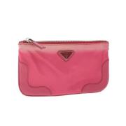 Prada Vintage Pre-owned Nylon prada-vskor Pink, Dam