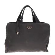 Prada Vintage Pre-owned Nylon prada-vskor Black, Dam