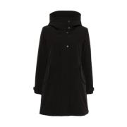 Woolrich Svart 2 i 1 Parka Kappa Black, Dam