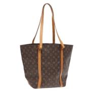 Louis Vuitton Vintage Pre-owned Canvas totevskor Brown, Dam