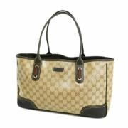 Gucci Vintage Pre-owned Laeder gucci-vskor Beige, Dam