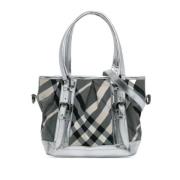 Burberry Vintage Pre-owned Nylon handvskor Gray, Dam