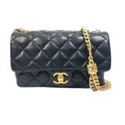 Chanel Vintage Pre-owned Laeder chanel-vskor Black, Dam