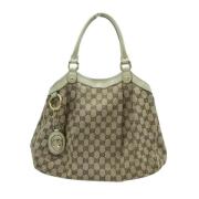 Gucci Vintage Pre-owned Laeder gucci-vskor Beige, Unisex