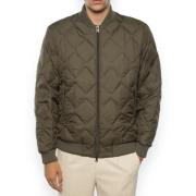 Woolrich Heritage Microfiber Bomberjacka Green, Herr