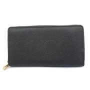 Gucci Vintage Pre-owned Laeder plnbcker Black, Dam