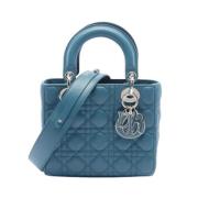 Dior Vintage Pre-owned Laeder dior-vskor Blue, Dam