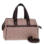 Louis Vuitton Vintage Pre-owned Canvas handvskor Red, Dam