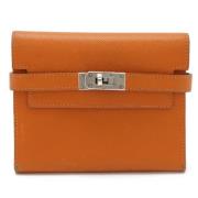 Hermès Vintage Pre-owned Laeder plnbcker Orange, Dam