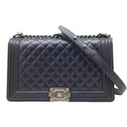 Chanel Vintage Pre-owned Laeder chanel-vskor Black, Dam