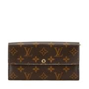 Louis Vuitton Vintage Pre-owned Laeder plnbcker Brown, Dam