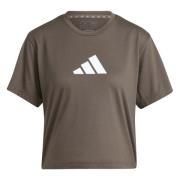 Adidas T-shirt Brown, Dam