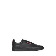 Dsquared2 Svarta Sneakers i Hjorttryckt Läder Black, Herr