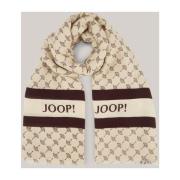 Joop! Grafisk Daisy Halsduk Brun Blommig Beige, Unisex