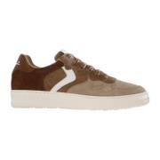 Voile Blanche Brun Läder Sneaker Layton 01 Brown, Herr