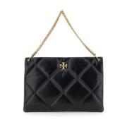 Tory Burch Svart Diamant Axelväska Black, Dam