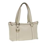 Gucci Vintage Pre-owned Laeder handvskor Beige, Dam