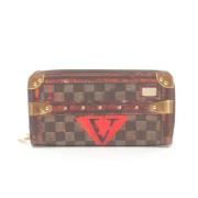 Louis Vuitton Vintage Pre-owned Laeder plnbcker Multicolor, Dam