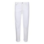 Dondup Regular Fit Five-Pocket Icon Jeans White, Dam