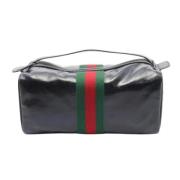 Gucci Vintage Pre-owned Canvas gucci-vskor Black, Dam