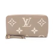 Louis Vuitton Vintage Pre-owned Laeder plnbcker Beige, Dam