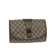 Gucci Vintage Pre-owned Plast gucci-vskor Beige, Dam