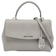 Michael Kors Pre-owned Pre-owned Laeder handvskor Gray, Dam