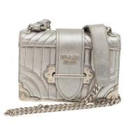 Prada Vintage Pre-owned Laeder prada-vskor Gray, Dam