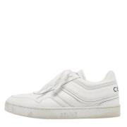 Celine Vintage Pre-owned Laeder sneakers White, Dam