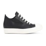 Rick Owens Svarta Sneakers för Kvinnor Black, Dam