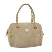 Prada Vintage Pre-owned Mocka prada-vskor Beige, Dam