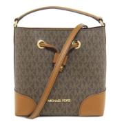 Michael Kors Pre-owned Pre-owned Canvas totevskor Brown, Dam