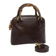 Gucci Vintage Pre-owned Laeder handvskor Brown, Dam