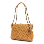 Chanel Vintage Pre-owned Laeder chanel-vskor Brown, Dam