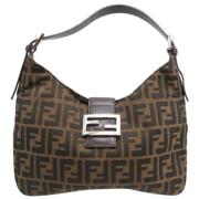 Fendi Vintage Pre-owned Tyg fendi-vskor Brown, Dam