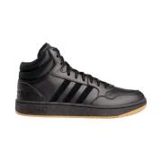 Adidas Mid-top basketskor Black, Herr