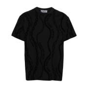 Versace Jeans Couture Svarta T-shirts och Polos Black, Herr