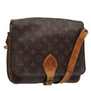 Louis Vuitton Vintage Pre-owned Canvas louis-vuitton-vskor Brown, Dam