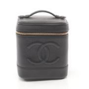 Chanel Vintage Pre-owned Tyg chanel-vskor Black, Dam