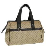 Louis Vuitton Vintage Pre-owned Canvas handvskor Beige, Dam