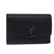 Louis Vuitton Vintage Pre-owned Laeder plnbcker Black, Dam