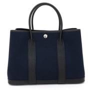 Hermès Vintage Pre-owned Tyg handvskor Blue, Dam