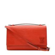 Louis Vuitton Vintage Pre-owned Laeder kuvertvskor Red, Dam